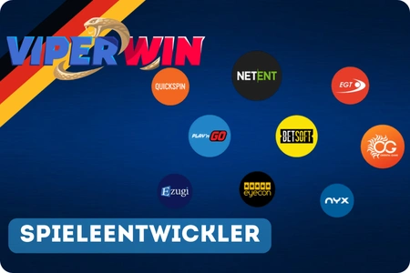 Spieleentwickler im ViperWin Casino