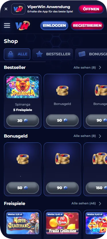 ViperWin-Website online