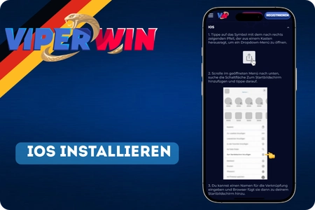 ViperWin App Installation auf iOS über Safari