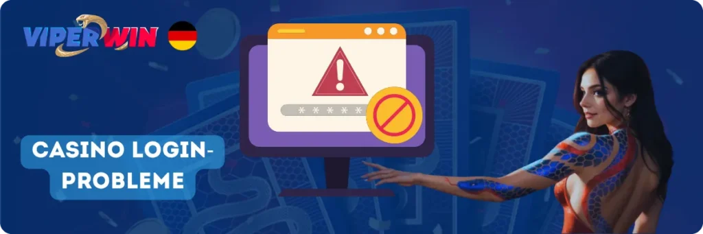 ViperWin Casino Login-Probleme
